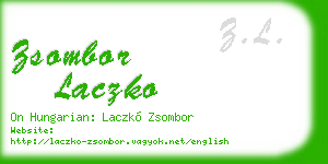 zsombor laczko business card